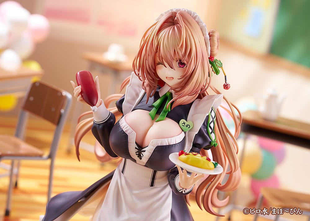 Hanikami Kanojo statuette PVC 1/6 Maid Maison Hanikami Kanojo Sano Hiiragi 20 cm