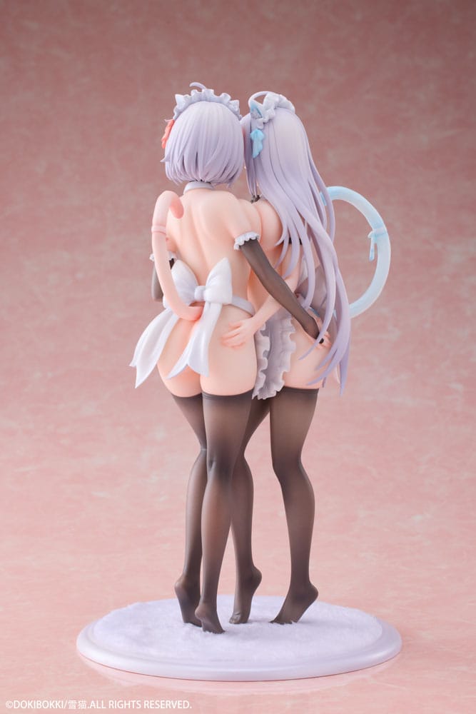 Original Character statuette PVC 1/6 Qing Xue & Chi Xue Illustrated by Yukineko 26 cm