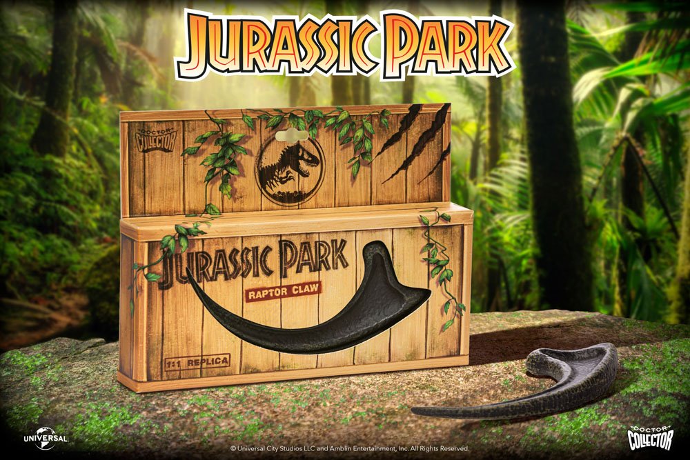 Jurassic Park réplique 1/1 griffe Raptor