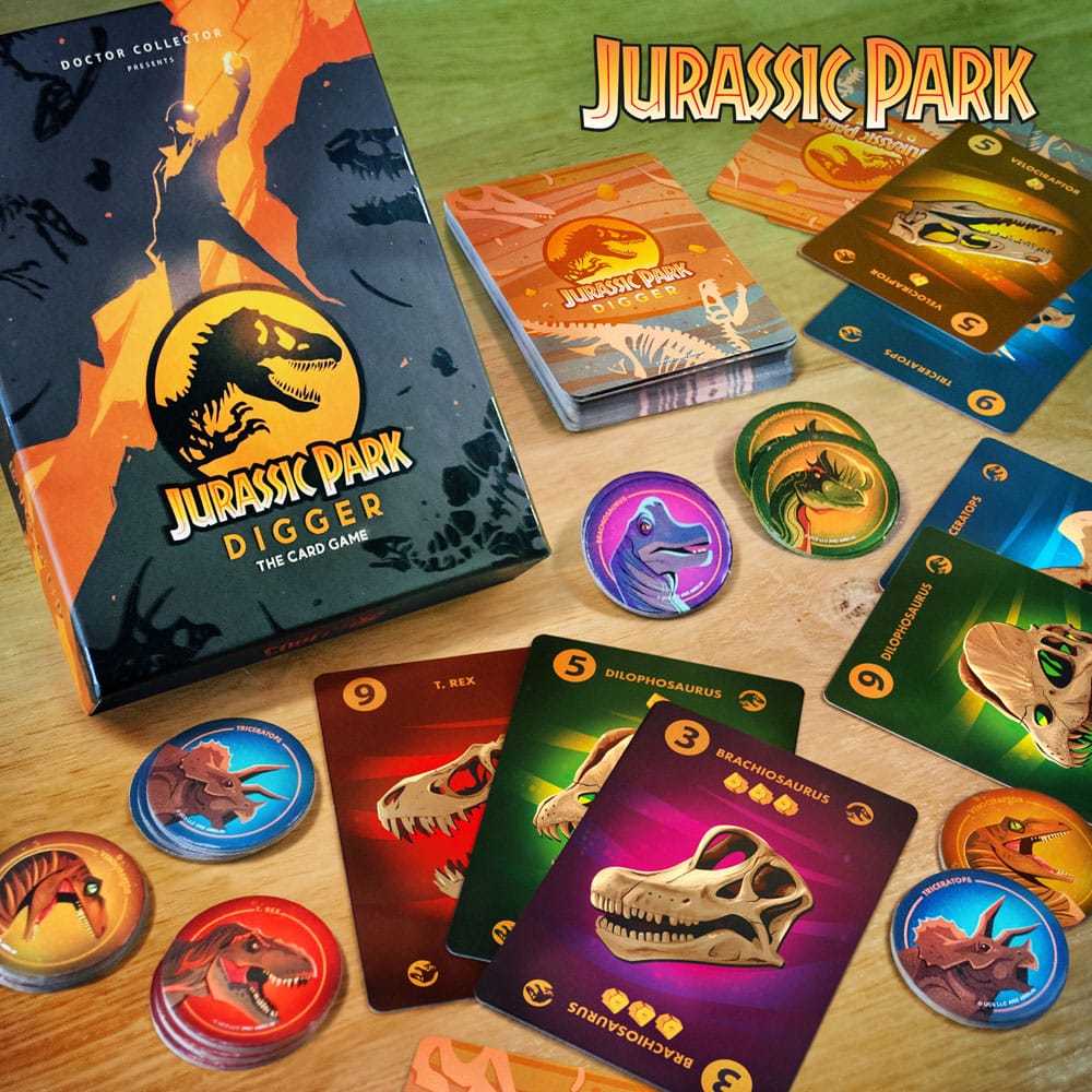 Jurassic Park jeu de cartes Digger