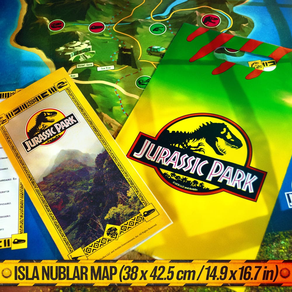 Jurassic Park coffret cadeau The Lost Memories Kit