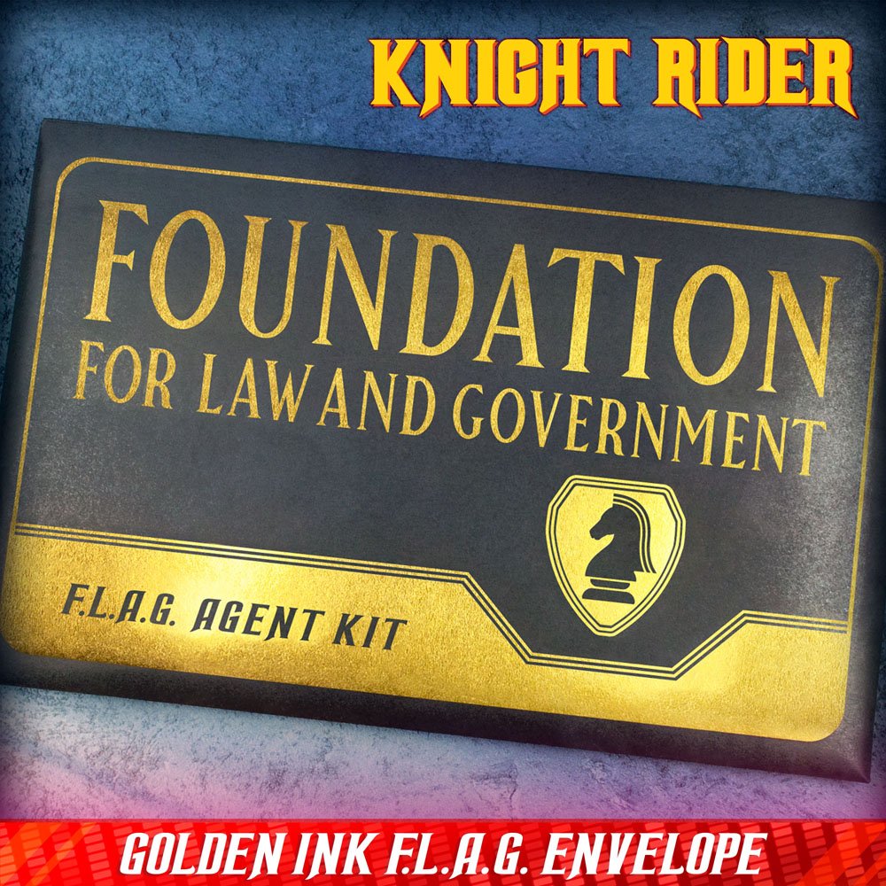 Knight Rider coffret cadeau F.L.A.G Agent Kit