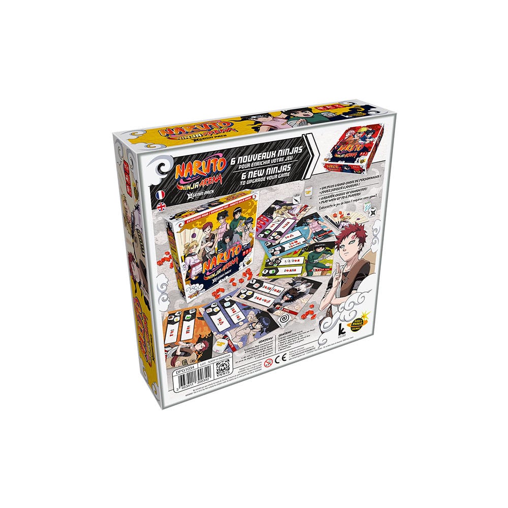Naruto extension jeu de dés Ninja Arena: Genin Pack