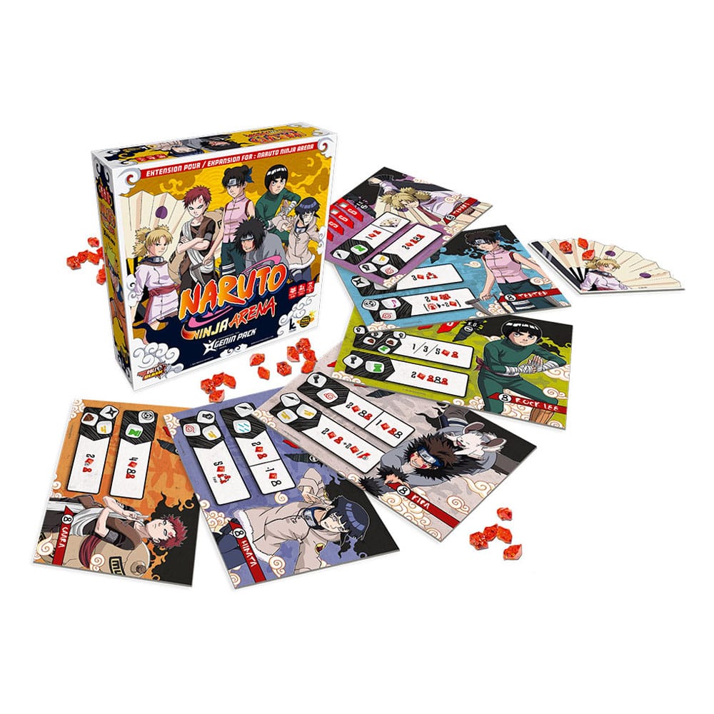 Naruto extension jeu de dés Ninja Arena: Genin Pack