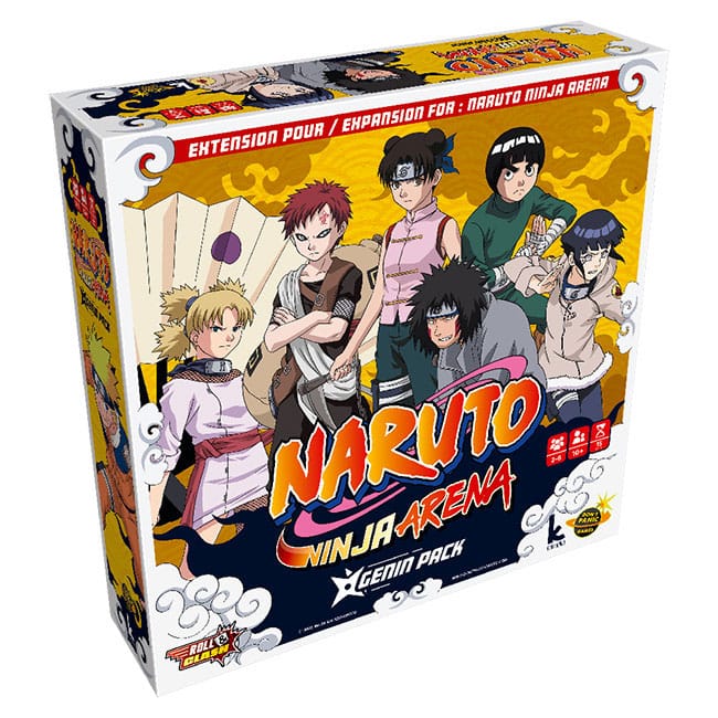 Naruto extension jeu de dés Ninja Arena: Genin Pack