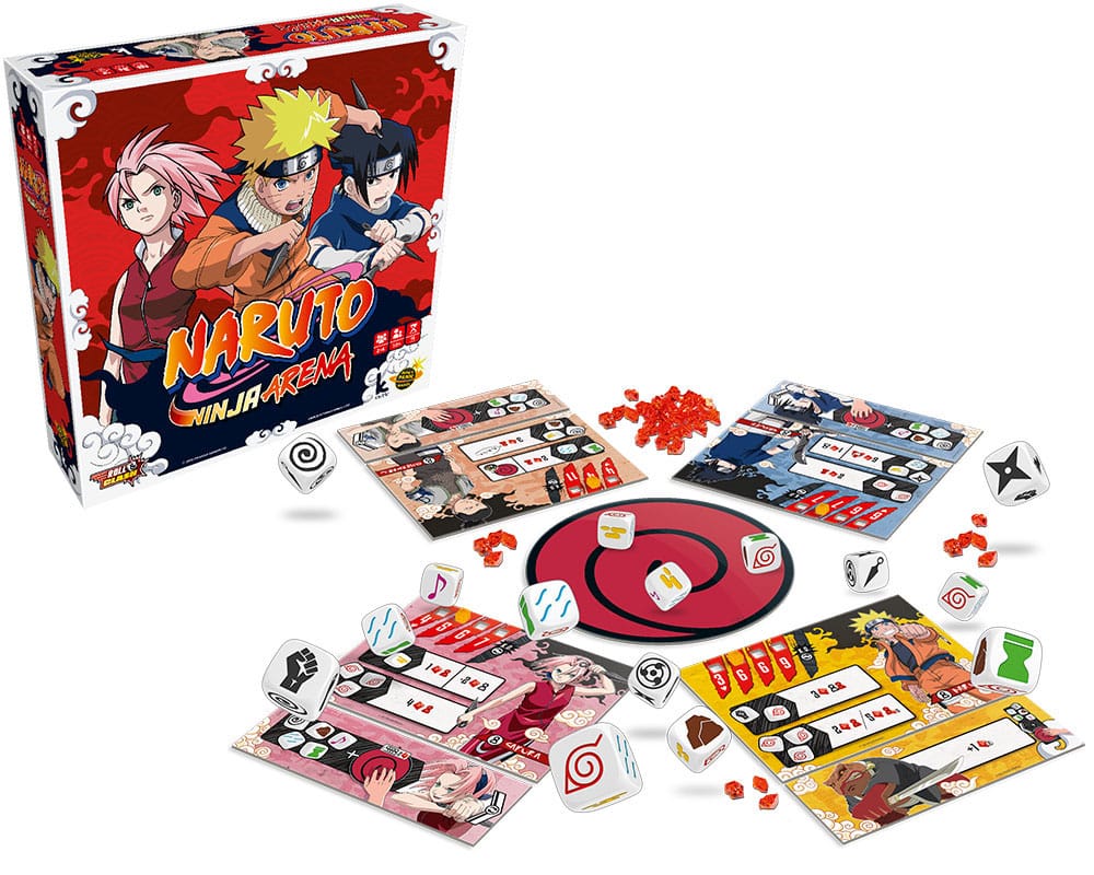 Naruto jeu de dés Ninja Arena