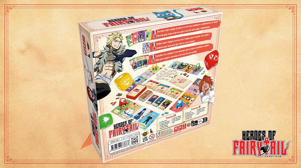 Fairy Tail jeux de cartes Heroes of Fairy Tail