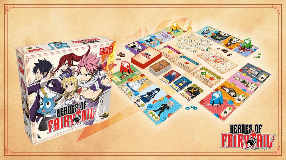 Fairy Tail jeux de cartes Heroes of Fairy Tail
