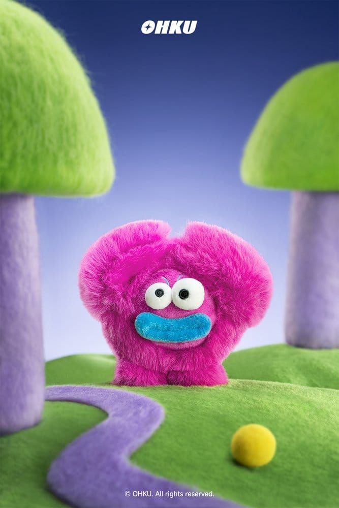 Giggle Monster assortiment mini breloque en peluche Blind Box Quirky Work Fam (6)