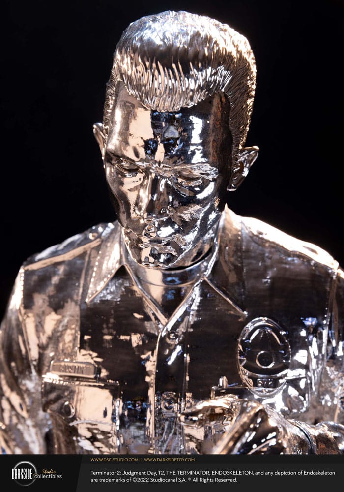 Terminator 2 Judgement Day statuette Premium 1/3 T-1000 Liquid Metal 30th Anniversary Edition 70 cm