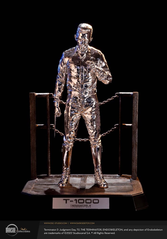 Terminator 2 Judgement Day statuette Premium 1/3 T-1000 Liquid Metal 30th Anniversary Edition 70 cm