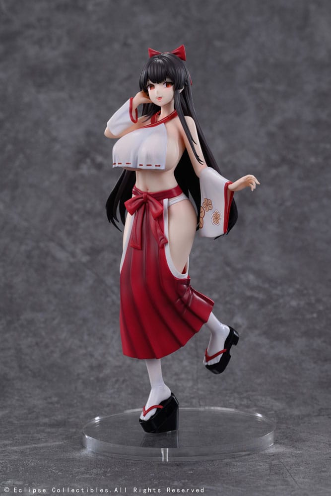 Original Character statuette PVC 1/7 Kasuga Miko Misaki 28 cm