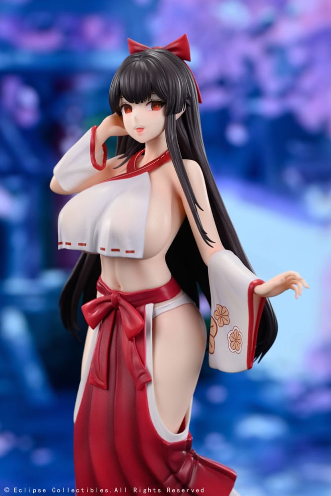 Original Character statuette PVC 1/7 Kasuga Miko Misaki 28 cm