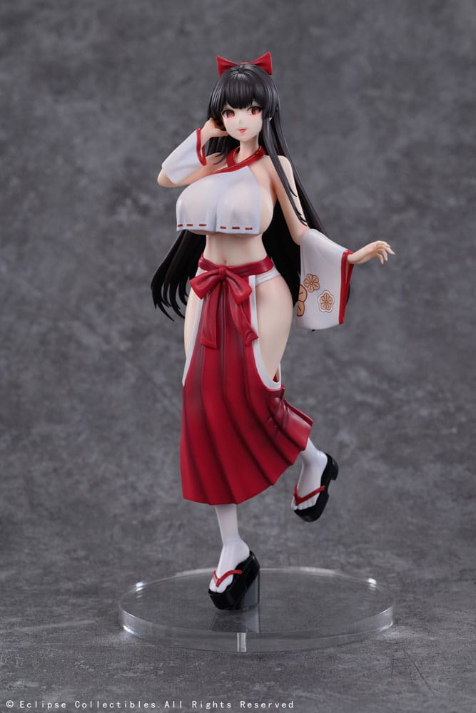 Original Character statuette PVC 1/7 Kasuga Miko Misaki 28 cm