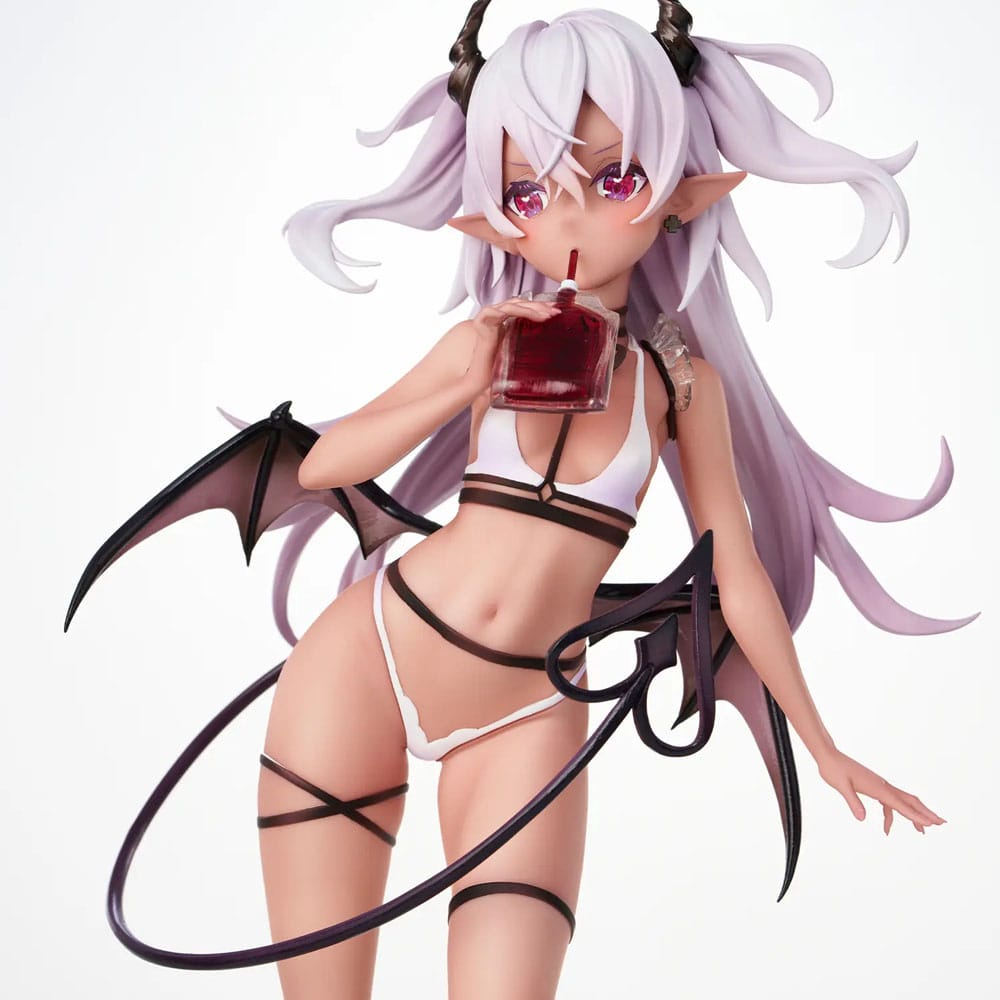 Original Character statuette PVC Dusky-Skinned Vampire Yoru-chan Illustration by Yukimiya Yuge 28 cm