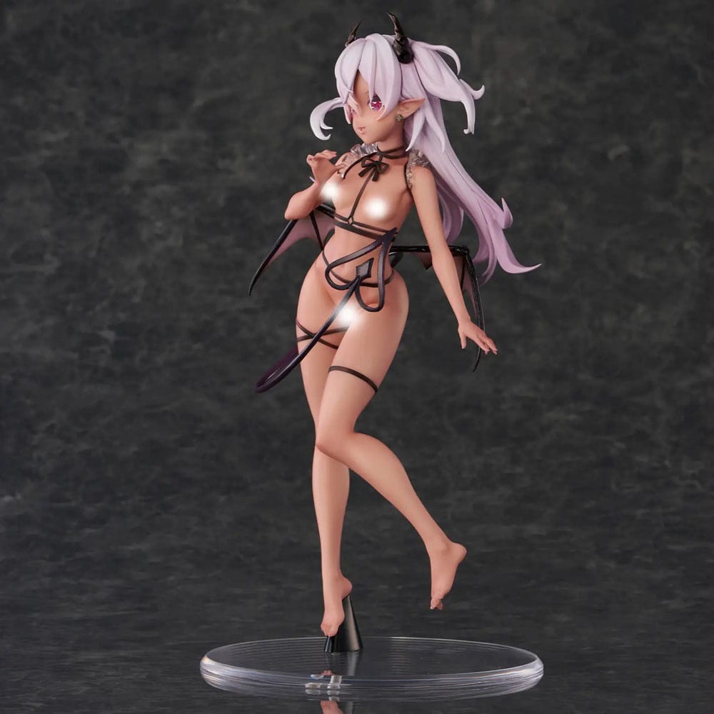 Original Character statuette PVC Dusky-Skinned Vampire Yoru-chan Illustration by Yukimiya Yuge 28 cm