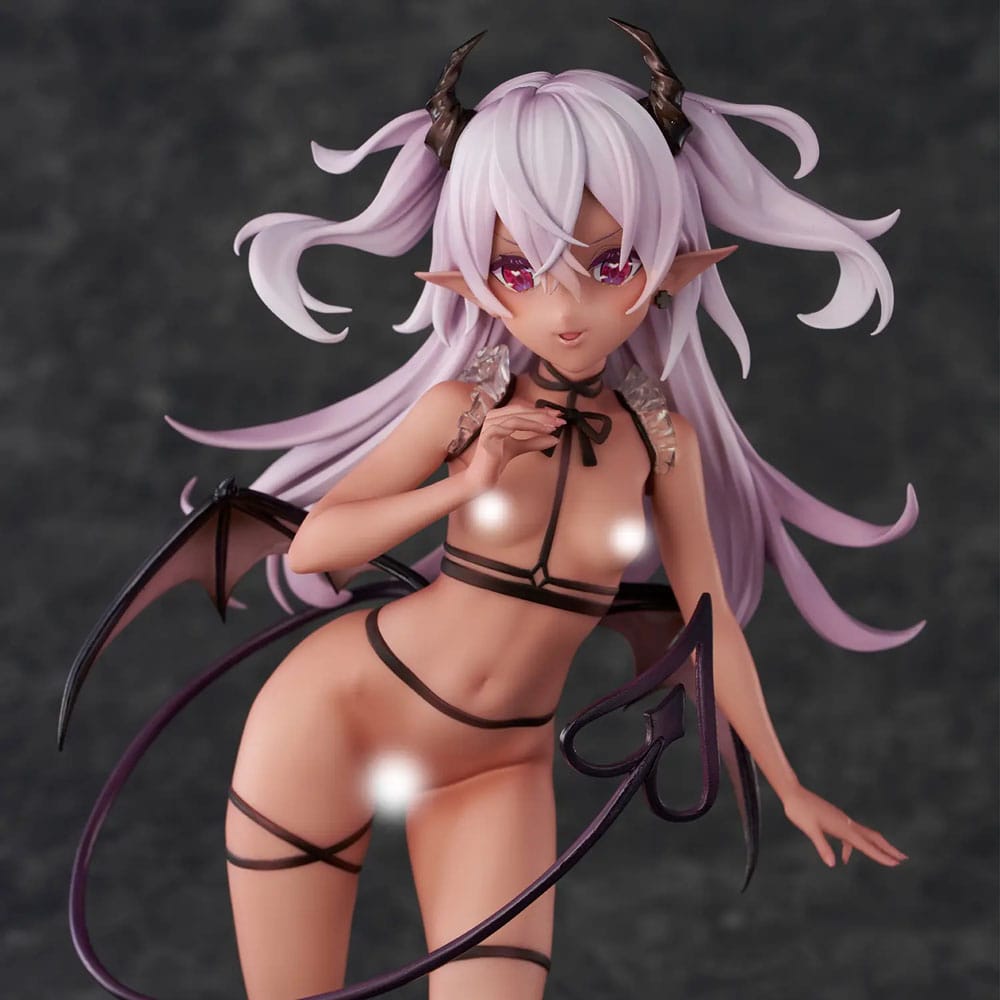 Original Character statuette PVC Dusky-Skinned Vampire Yoru-chan Illustration by Yukimiya Yuge 28 cm