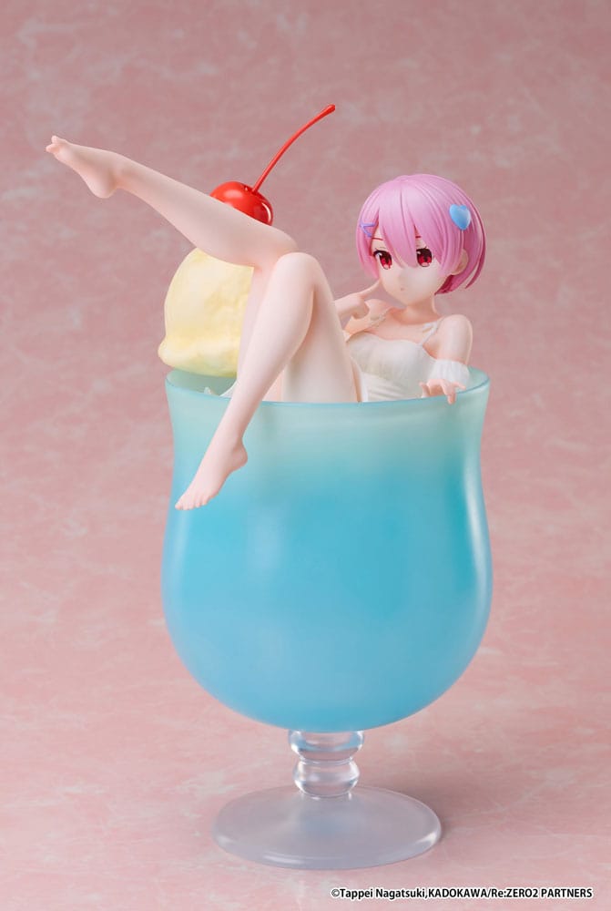 Re:Zero Starting Life in another World statuette PVC 1/7 Ram Cream Soda Ver. 21 cm