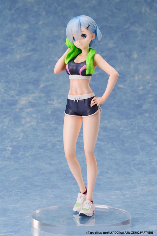 Re:Zero Starting Life in another World statuette PVC 1/7 Rem Sports Wear 23 cm