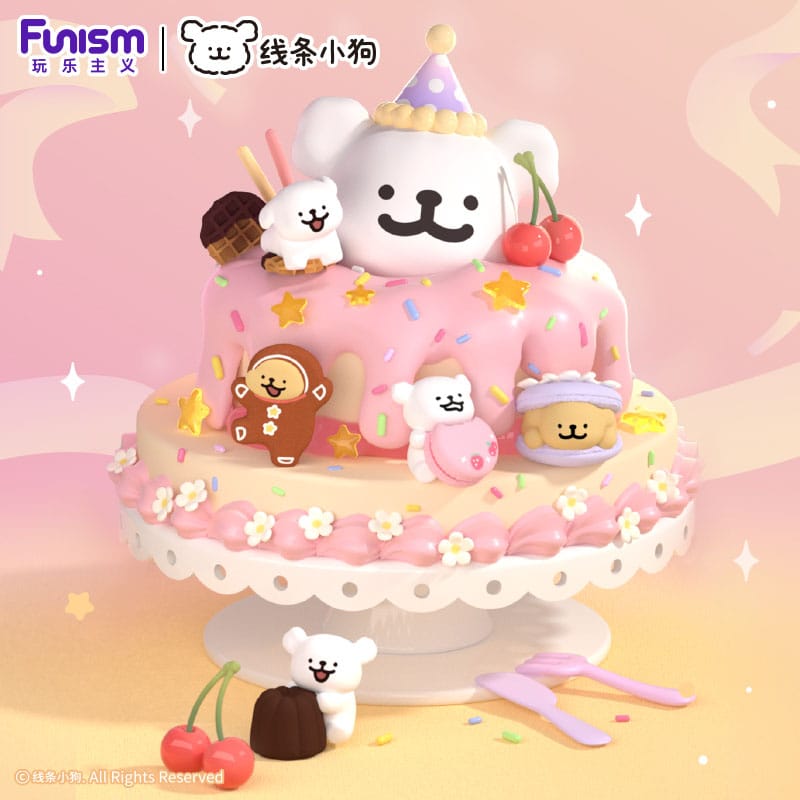 Maltese pack 3 présentoir mini-figurines Sweet Box Series Puppy Face 9 cm (6)