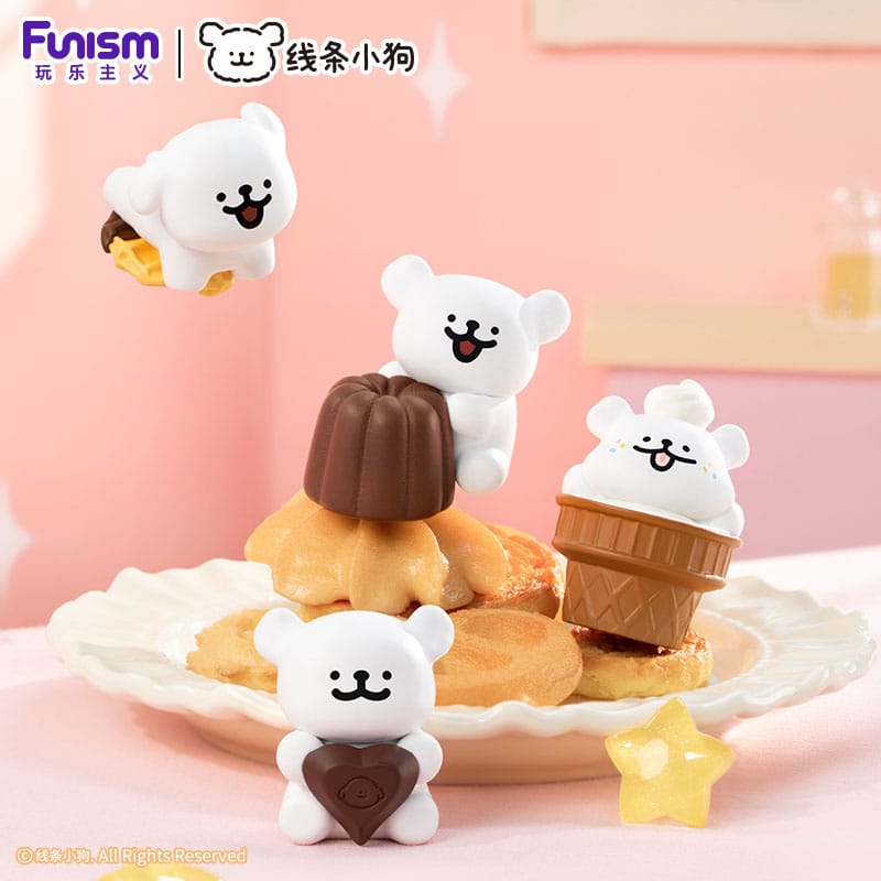 Maltese pack 3 présentoir mini-figurines Sweet Box Series Puppy Face 9 cm (6)
