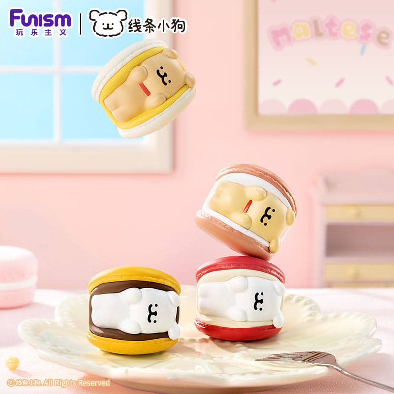 Maltese pack 3 présentoir mini-figurines Sweet Box Series Puppy Face 9 cm (6)
