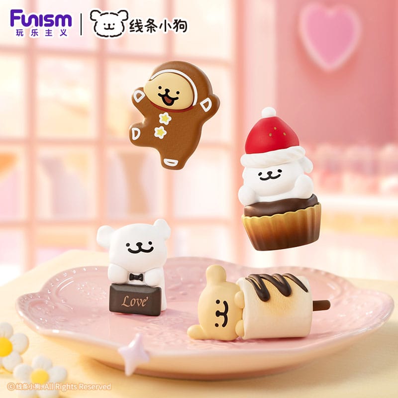 Maltese pack 3 présentoir mini-figurines Sweet Box Series Puppy Face 9 cm (6)