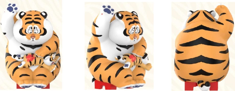 I Am Not Fat Tiger présentoir mini-figurines Roaring Love Series 9 cm (8)