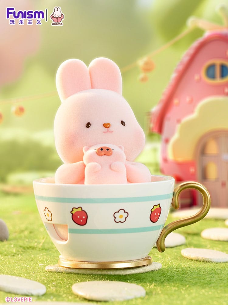 Momo Bunny présentoir mini-figurines Strawberry Town Series 9 cm (8)