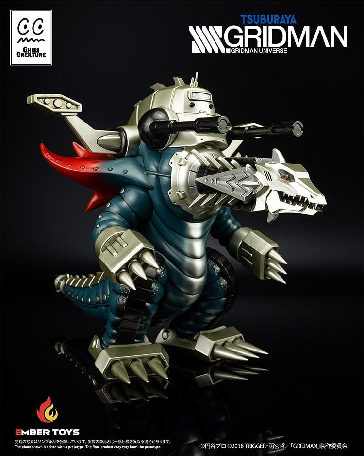 SSSS. Gridman figurine Chibi Creature Mecha Ghoulghilas the Revenge Kaiju 14 cm