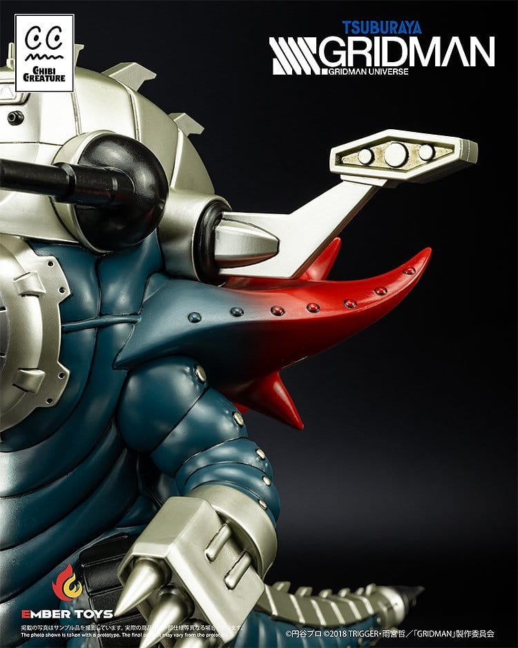SSSS. Gridman figurine Chibi Creature Mecha Ghoulghilas the Revenge Kaiju 14 cm