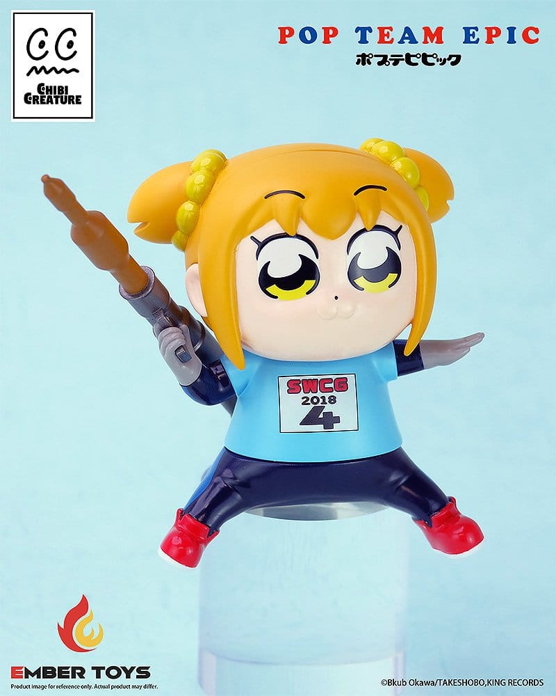 Pop Team Epic pack 2 figurines Vinyl Chibi Creature POPUKO & PIPIMI: Skeleton Competition Ver.