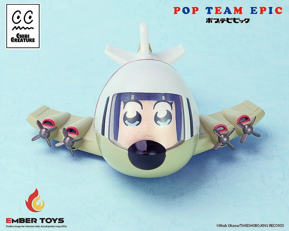 Pop Team Epic pack 2 figurines Vinyl Chibi Creature POPUKO & PIPIMI: Skeleton Competition Ver.