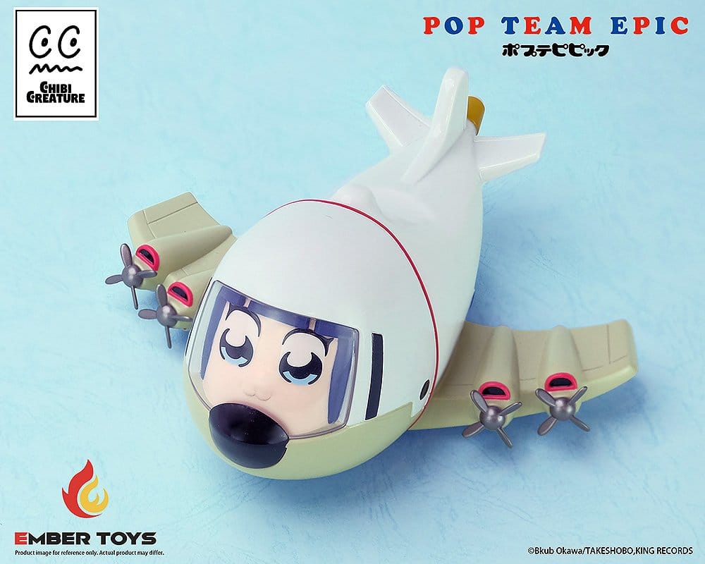 Pop Team Epic pack 2 figurines Vinyl Chibi Creature POPUKO & PIPIMI: Skeleton Competition Ver.