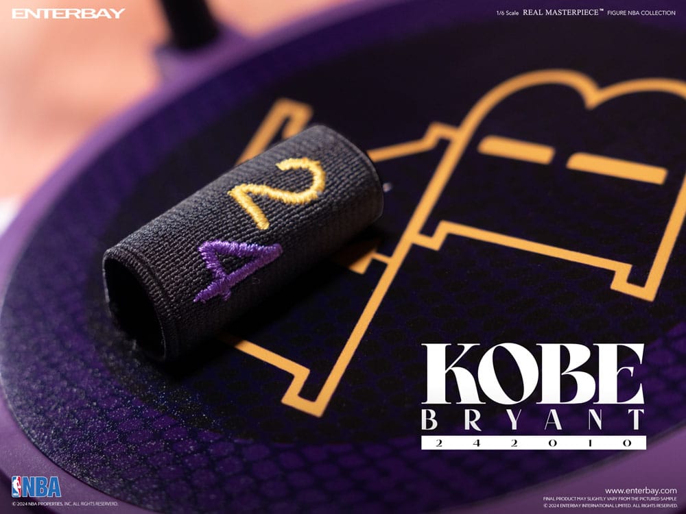 NBA Collection figurine Real Masterpiece 1/6 Kobe Bryant 242010 Limited Edtition 30 cm