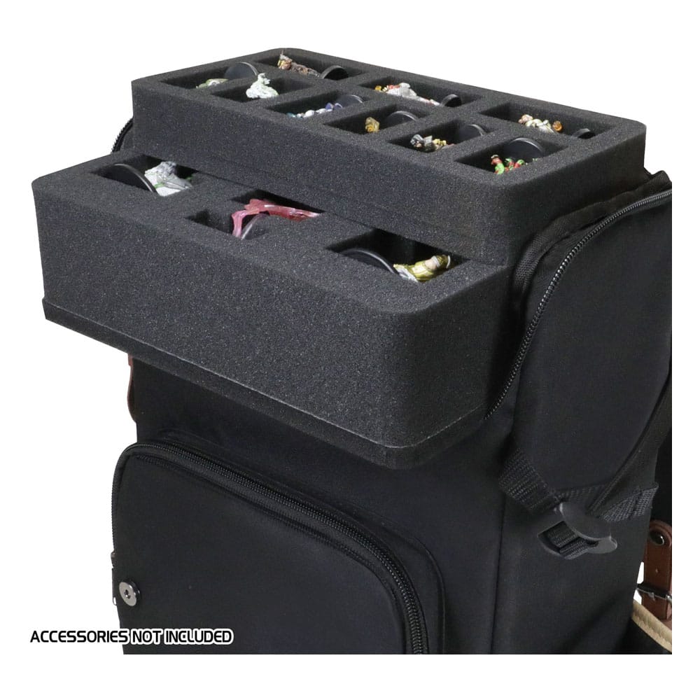 ENHANCE - Sac à dos pour joueur de jeux de rôle Édition Designer noir