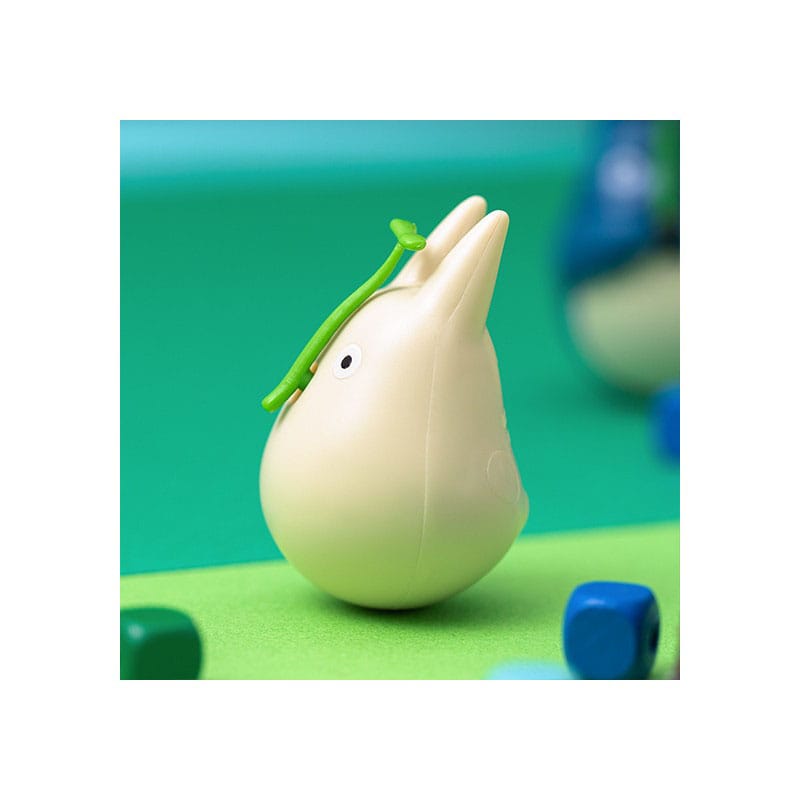 Mon voisin Totoro figurine culbuto Small Totoro with leaf 5 cm