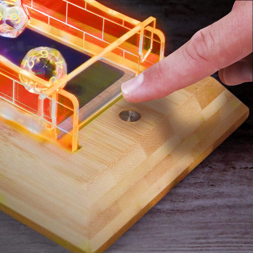 Enhance Tabletop Series tour à dés LED avec set de dés Clear