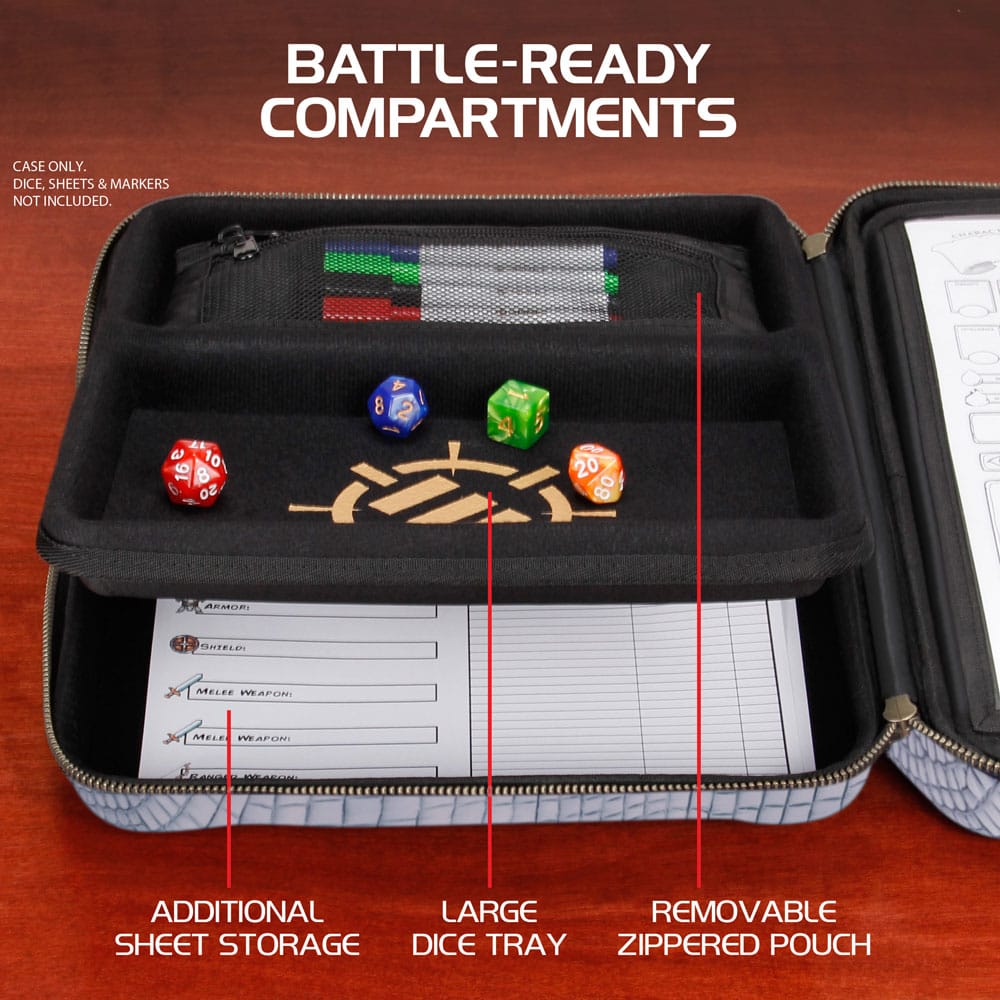 Enhance RPG Series étui organisateur Édition Collector Silver