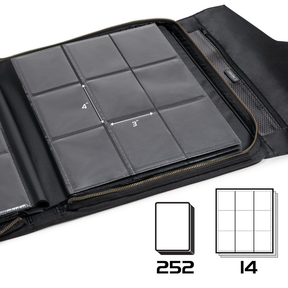 Enhance TCG Series Album pour cartes à collectionner Noir (252 cartes)