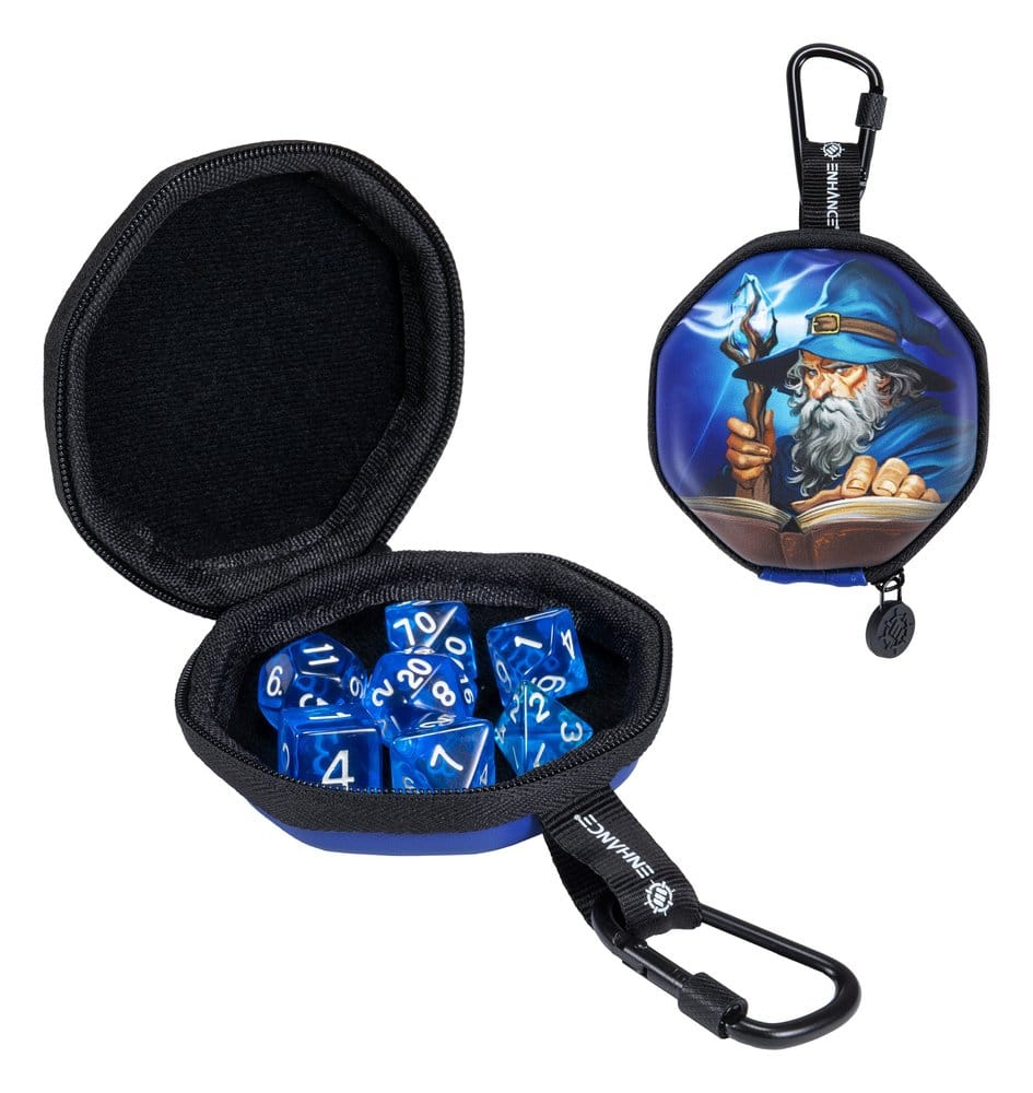 Enhance Tabletop Set de Dés Wizard Bleu