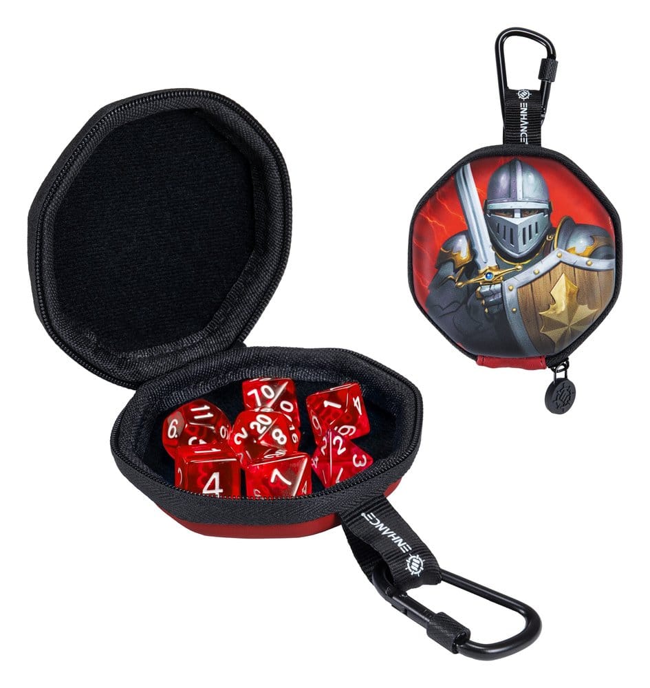 Enhance Tabletop Set de Dés Knight Rouge