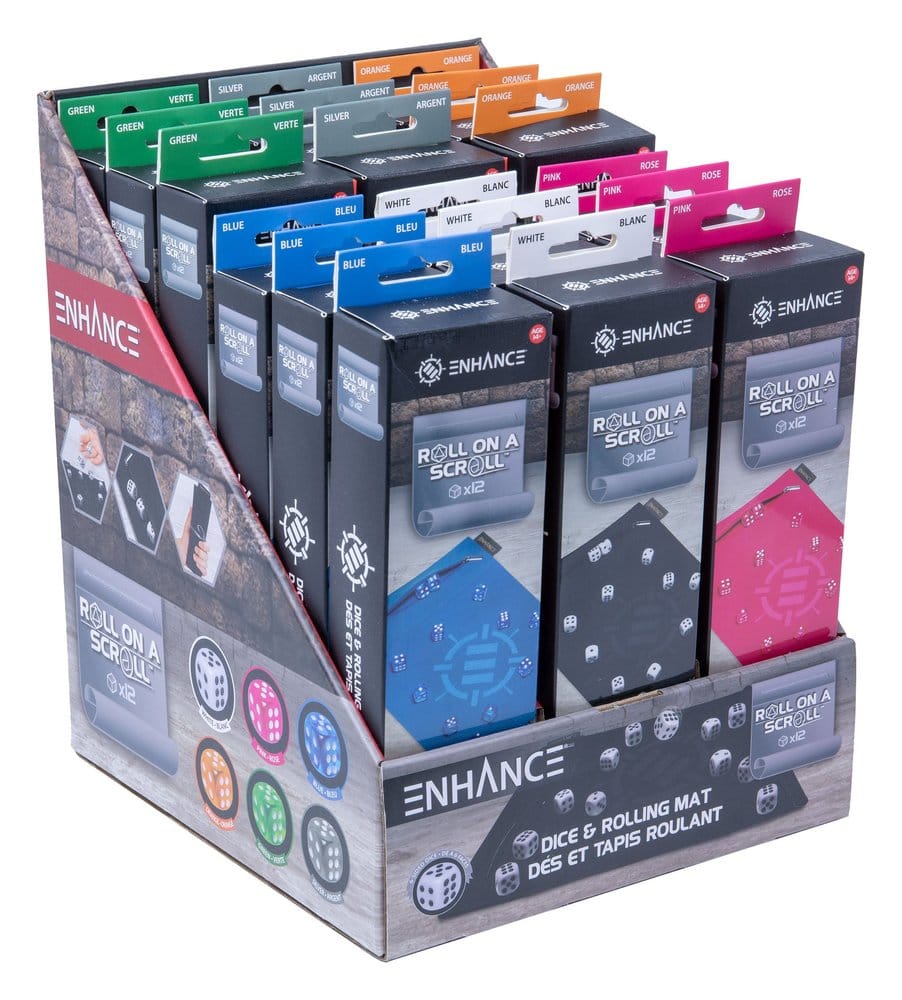 Enhance Accessoires de table Roll on a Scroll Multicolore Display (18)