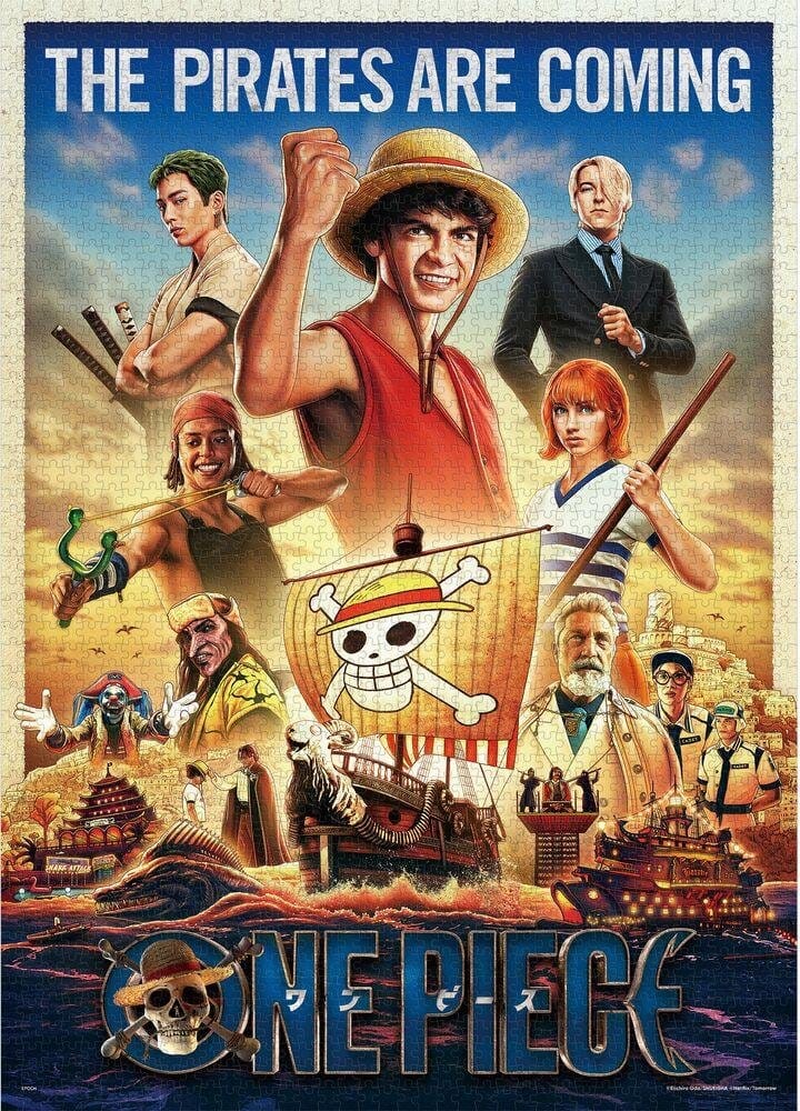 One Piece puzzle 2000 pièces The Pirates Are Coming