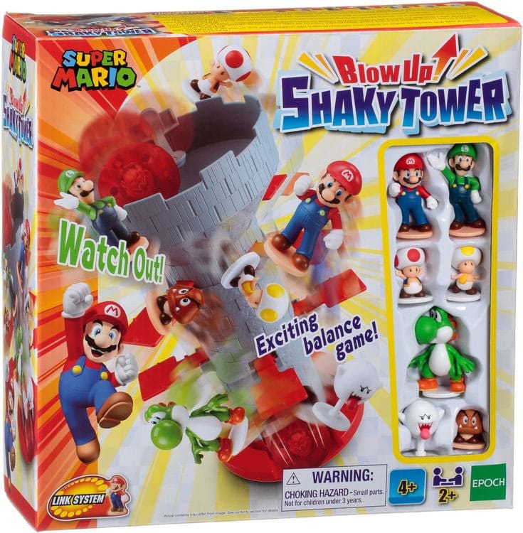 Super Mario jeu Blow Up! Shaky Tower