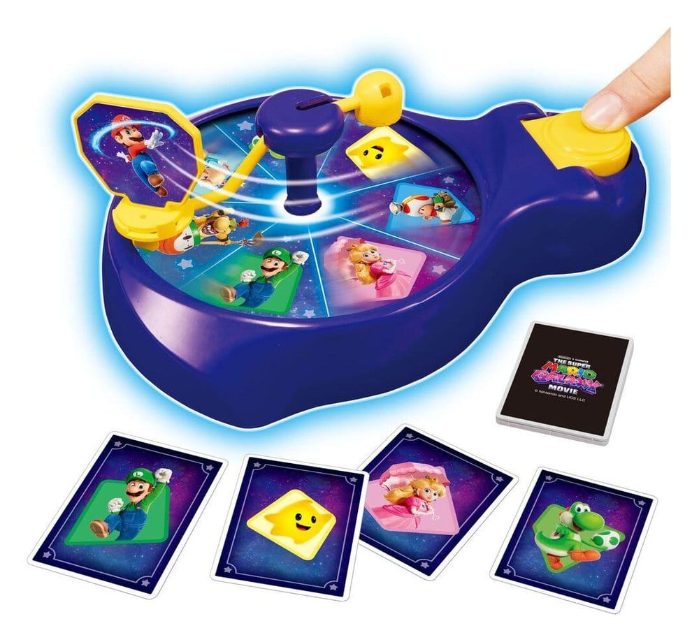 Super Mario jeu Galaxy Movie Spin'n Match