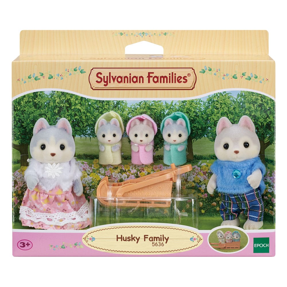 Sylvanian Families: Famille Husky Figurine 8 cm
