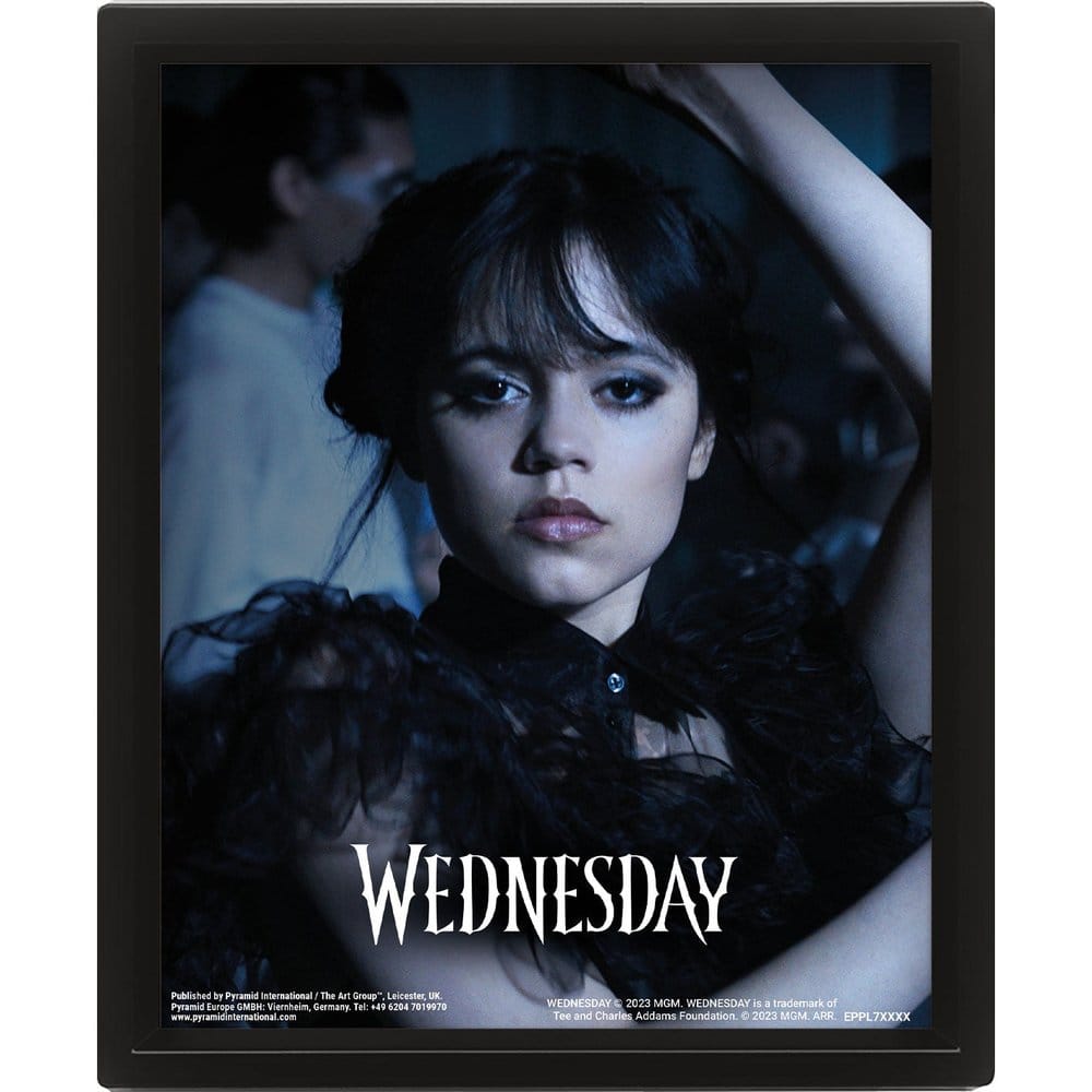 Wednesday poster effet 3D Goo Goo Muck