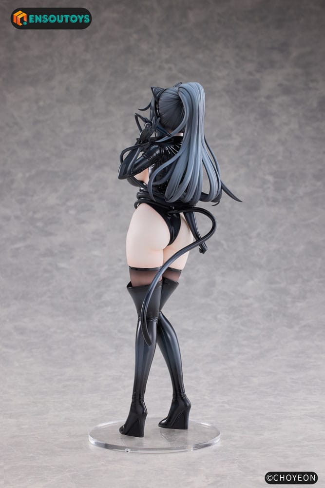 K Pring Original Character statuette 1/6 Cat Woman Happy-chan 27 cm