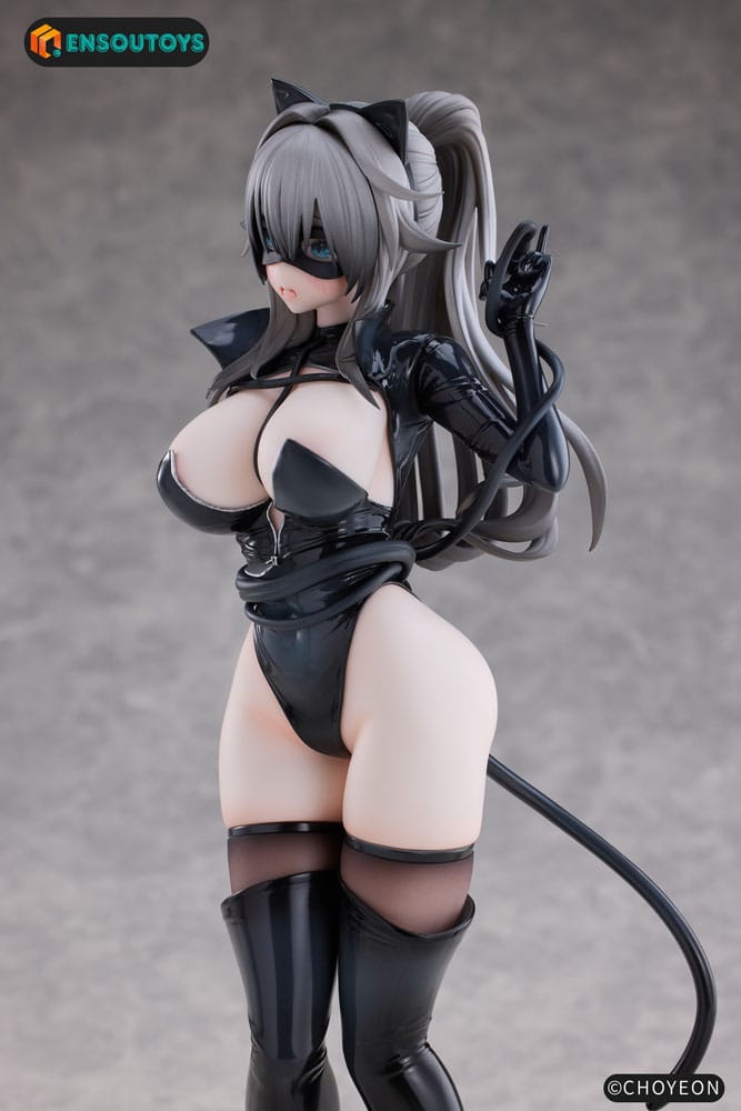 K Pring Original Character statuette 1/6 Cat Woman Happy-chan Different Color Edition 27 cm